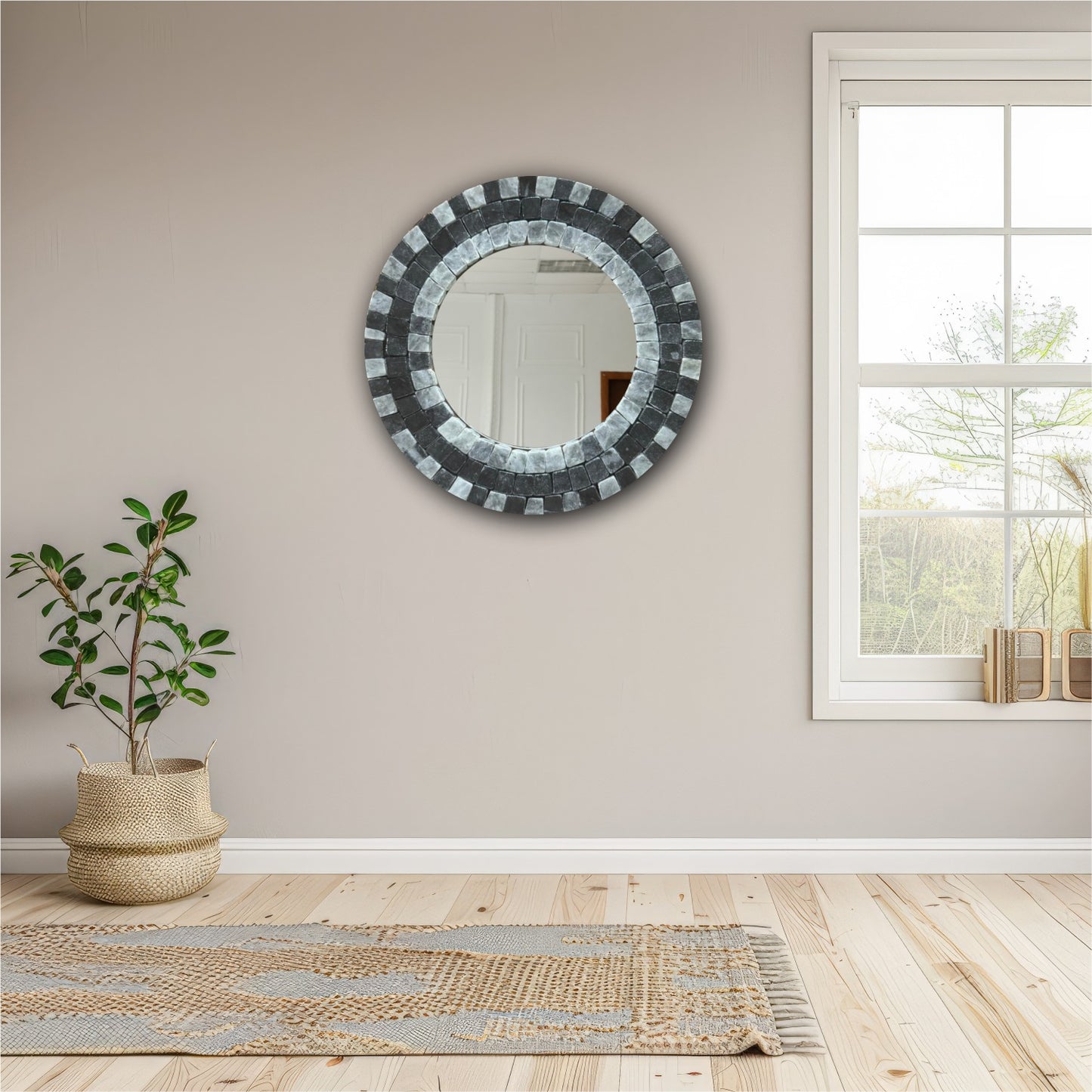 MIRROR MOSAIC | Smoky Stone for Luxury Villas