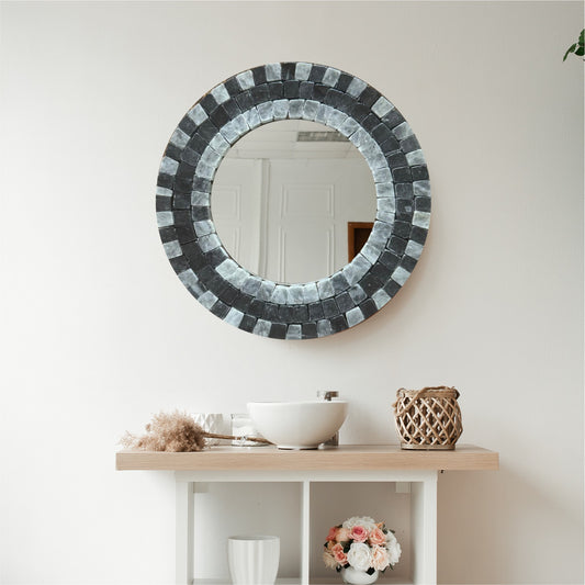 MIRROR MOSAIC | Smoky Stone for Luxury Villas