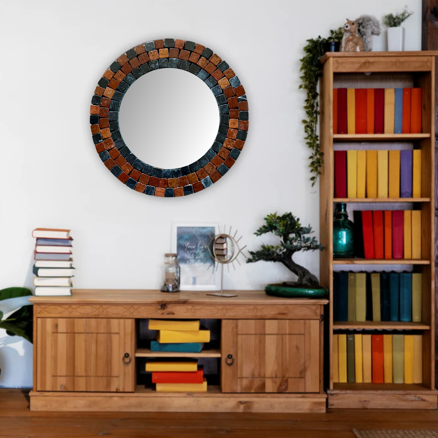 MIRROR MOSAIC | Crimson Black For Perfect Bungalow Interiors