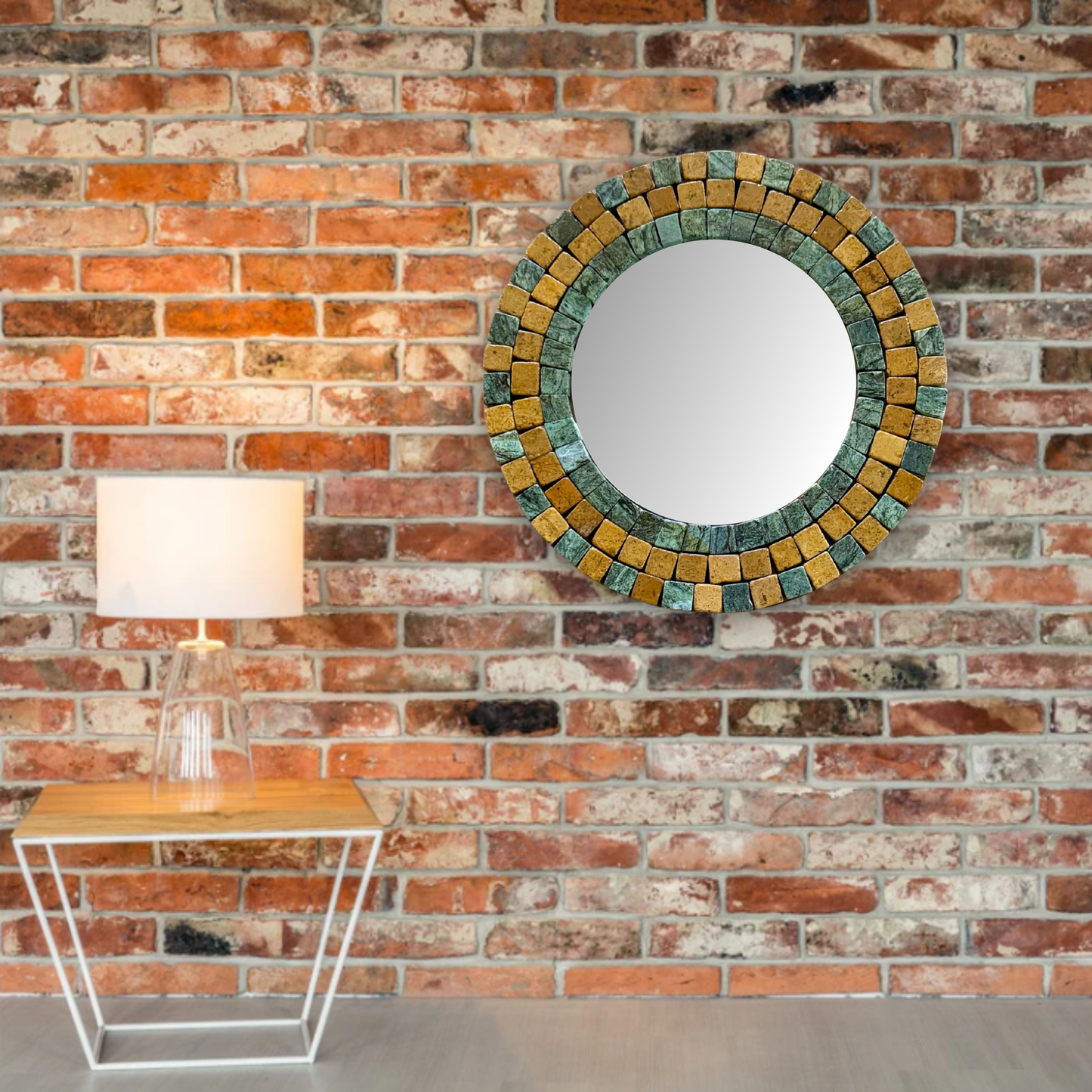 MIRROR MOSAIC | Basil Gold for Luxury Villas